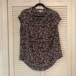 Flower pattern shirt